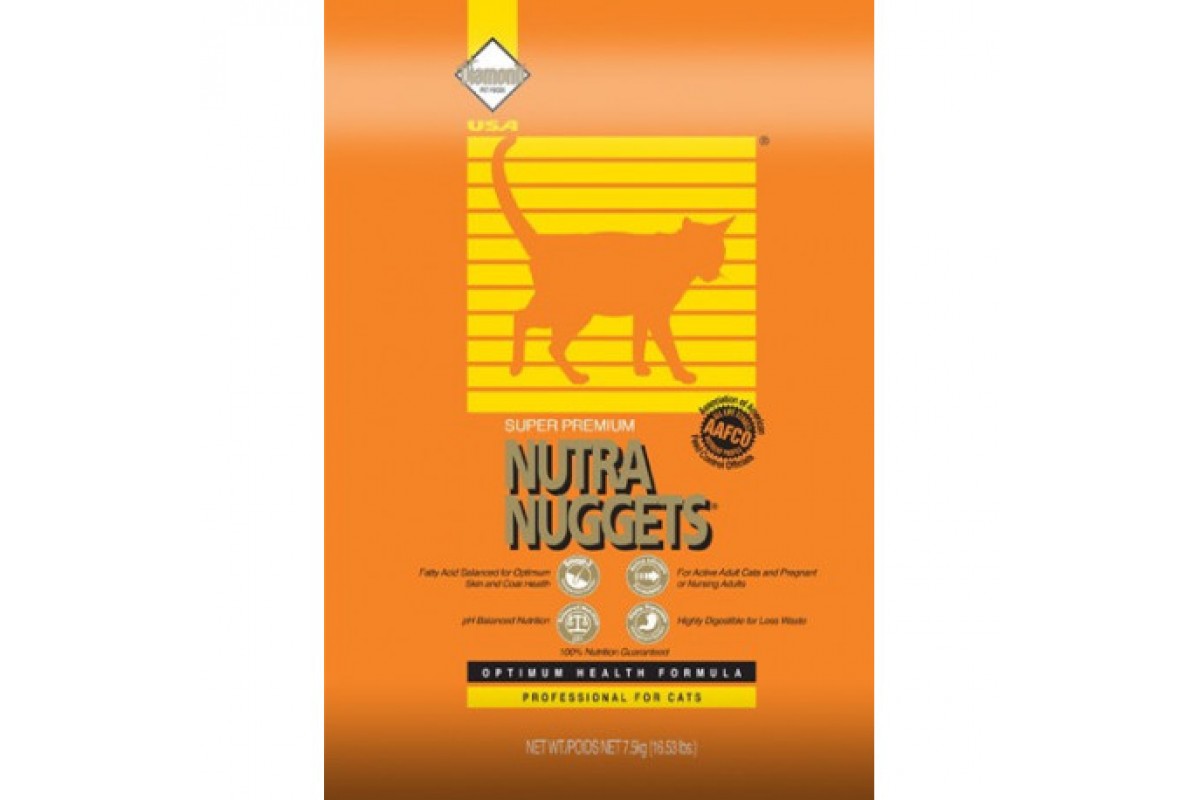 Nutra nuggets best sale cat food